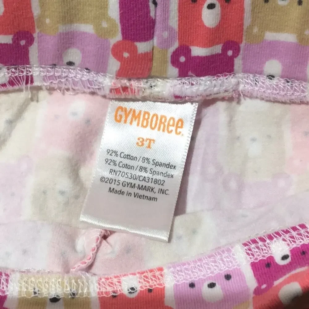 Gymboree lilac bear 3t bundle worn once